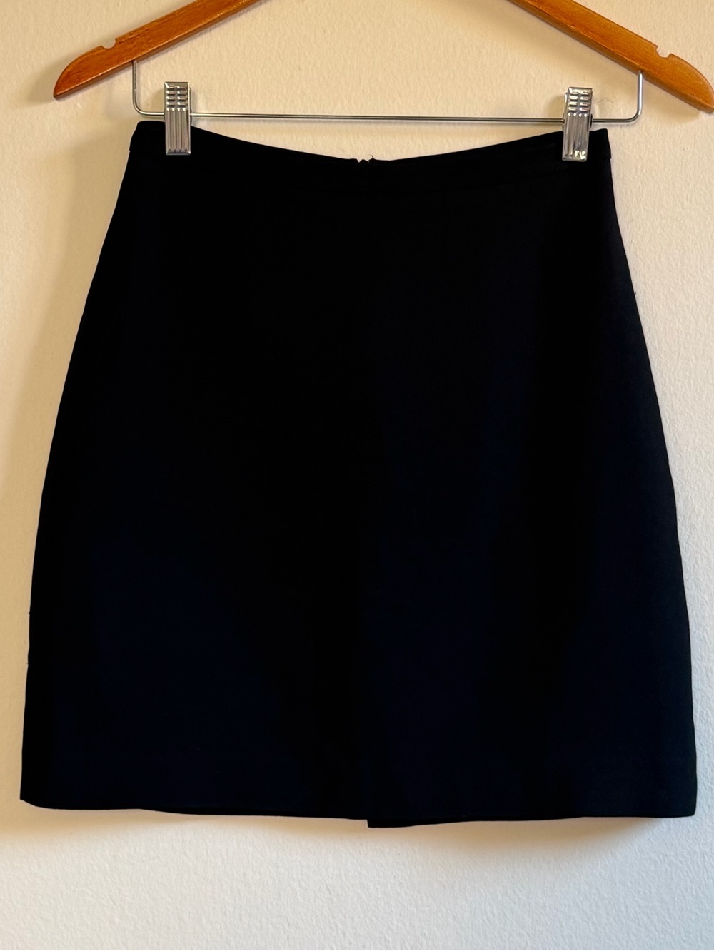 Vintage Bebe Black Women's Mini Skirt, Size 4